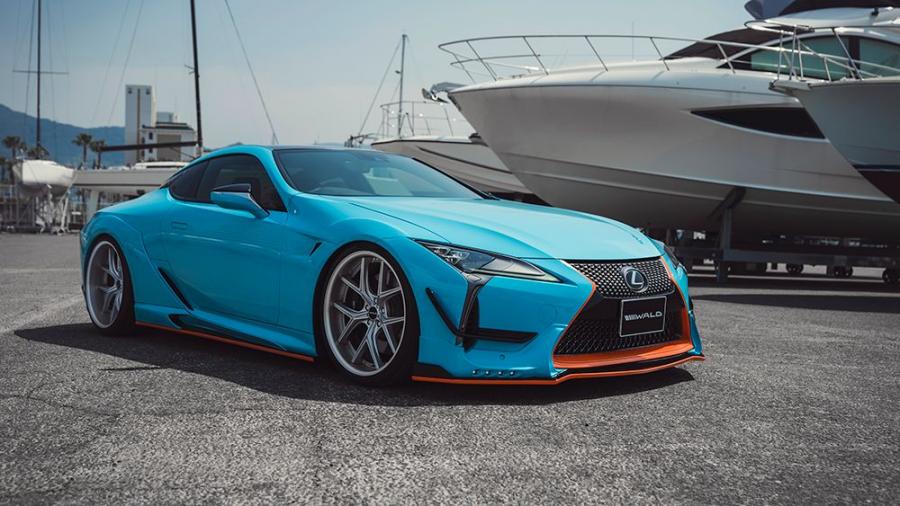  Lexus LC500 Semi-Gulf by Wald 2018 года  (фото 9 из 15)
